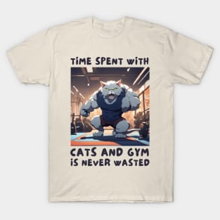 Cats and Gym T-Shirt